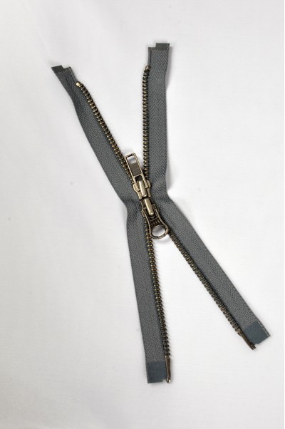 ZIP063  2號拉鏈 雙頭上下拉拉鏈 紅古銅牙拉鏈  開尾拉鏈 不設單獨拉鍊訂購 細節-5